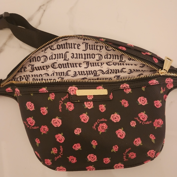Juicy Couture Waist Belt Pouch PVC Pristine Condition - Picture 2 of 6